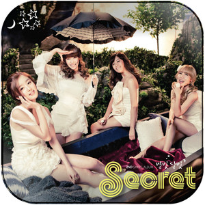 Secret Starlight Moonlight Album Cover Sticker Secret Starlight Moonlight Album Cover Sticker