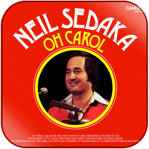 Neil Sedaka Oh Carol Album Cover Sticker Neil Sedaka Oh Carol Album Cover Sticker