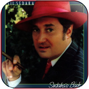 Neil Sedaka Sedakas Back Album Cover Sticker Neil Sedaka Sedakas Back Album Cover Sticker