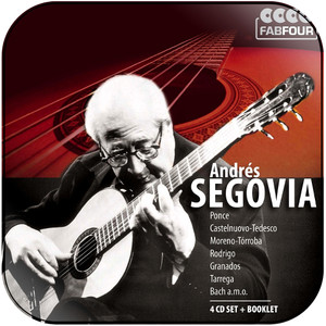 Andres Segovia Andrs Segovia Album Cover Sticker Andres Segovia Andrs Segovia Album Cover Sticker