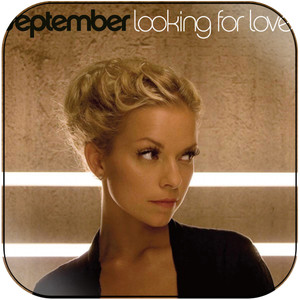 September Looking For Love Album Cover Sticker