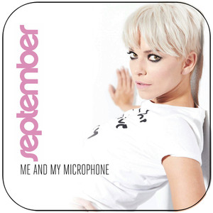 September Me And My Microphone-2 Album Cover Sticker September Me And My Microphone-2 Album Cover Sticker