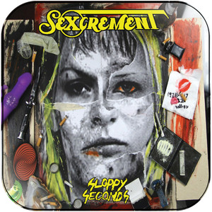 Sexcrement Sloppy Seconds Album Cover Sticker Sexcrement Sloppy Seconds Album Cover Sticker