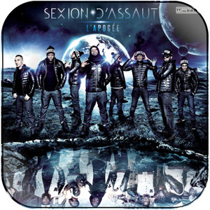 Sexion dAssaut Lapoge Album Cover Sticker Sexion dAssaut Lapoge Album Cover Sticker