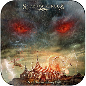 Shadow Circus On A Dark And Stormy Night Album Cover Sticker Shadow Circus On A Dark And Stormy Night Album Cover Sticker