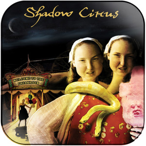 Shadow Circus Welcome To The Freak Room Album Cover Sticker Shadow Circus Welcome To The Freak Room Album Cover Sticker