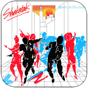 Shakatak Down On The Street Album Cover Sticker Shakatak Down On The Street Album Cover Sticker