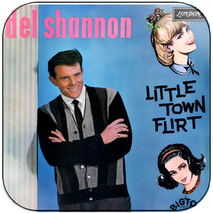 Del Shannon Little Town Flirt Album Cover Sticker