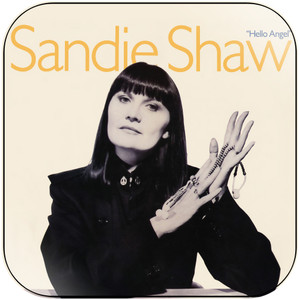 Sandie Shaw Hello Angel Album Cover Sticker