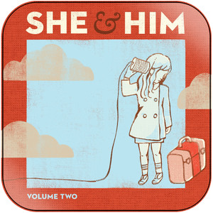She and Him Volume Two-2 Album Cover Sticker She and Him Volume Two-2 Album Cover Sticker