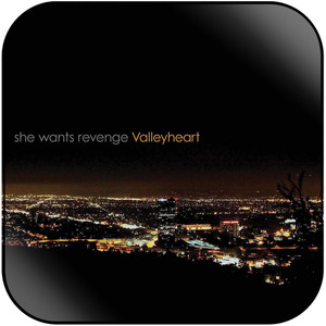 She Wants Revenge Valleyheart Album Cover Sticker She Wants Revenge Valleyheart Album Cover Sticker
