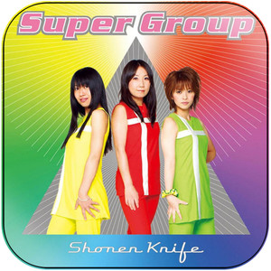 Shonen Knife Super Group-1 Album Cover Sticker Shonen Knife Super Group-1 Album Cover Sticker
