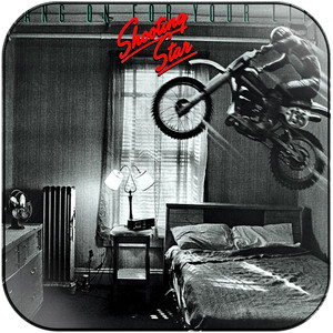 Shooting Star Hang On For Your Life Album Cover Sticker Shooting Star Hang On For Your Life Album Cover Sticker