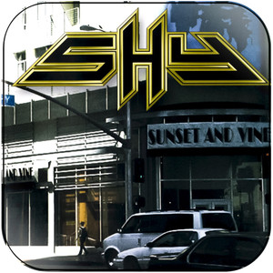 Shy Sunset And Vine-2 Album Cover Sticker Shy Sunset And Vine-2 Album Cover Sticker