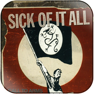 Sick of It All Call To Arms Album Cover Sticker Sick of It All Call To Arms Album Cover Sticker