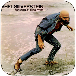 Shel Silverstein Crouchin On The Outside Album Cover Sticker Shel Silverstein Crouchin On The Outside Album Cover Sticker