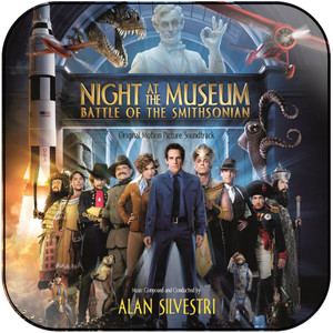 Alan Silvestri Night At The Museum Battle Of The Smithsonian Album Cover Sticker