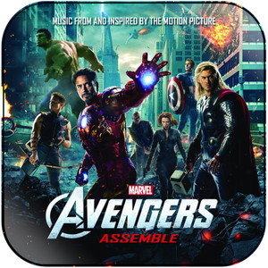 Alan Silvestri The Avengers-1 Album Cover Sticker Alan Silvestri The Avengers-1 Album Cover Sticker