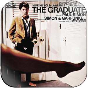 Simon and Garfunkel The Graduate Album Cover Sticker Simon and Garfunkel The Graduate Album Cover Sticker
