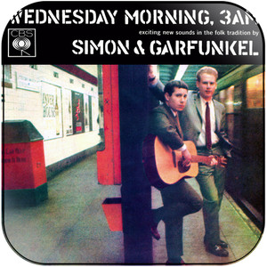 Simon and Garfunkel Wednesday Morning 3 Am-1 Album Cover Sticker Simon and Garfunkel Wednesday Morning 3 Am-1 Album Cover Sticker