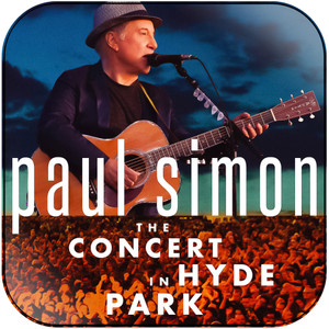 Paul Simon The Concert In Hyde Park Album Cover Sticker