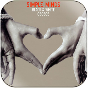 Simple Minds Black White 050505 Album Cover Sticker Simple Minds Black White 050505 Album Cover Sticker