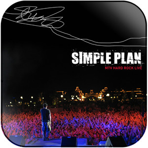 Simple Plan Mtv Hard Rock Live-1 Album Cover Sticker Simple Plan Mtv Hard Rock Live-1 Album Cover Sticker