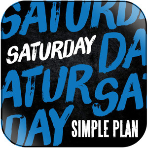 Simple Plan Saturday Album Cover Sticker Simple Plan Saturday Album Cover Sticker