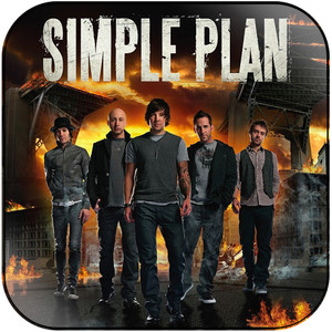 Simple Plan Simple Plan-1 Album Cover Sticker Simple Plan Simple Plan-1 Album Cover Sticker
