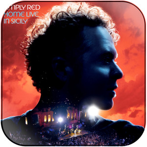 Simply Red Home Live In Sicily Album Cover Sticker Simply Red Home Live In Sicily Album Cover Sticker
