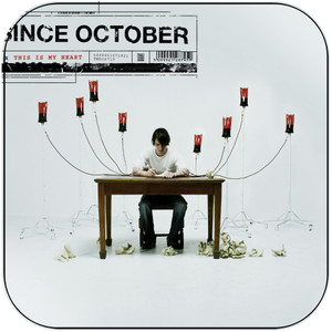 Since October This Is My Heart Album Cover Sticker Since October This Is My Heart Album Cover Sticker