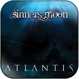 Sinners Moon Atlantis Album Cover Sticker Sinners Moon Atlantis Album Cover Sticker
