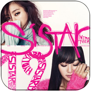 Sistar19 Gone Not Around Any Longer Album Cover Sticker Sistar19 Gone Not Around Any Longer Album Cover Sticker
