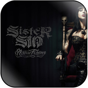 Sister Sin Now And Forever Album Cover Sticker Sister Sin Now And Forever Album Cover Sticker