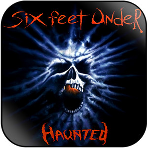 Six Feet Under Haunted Album Cover Sticker Six Feet Under Haunted Album Cover Sticker
