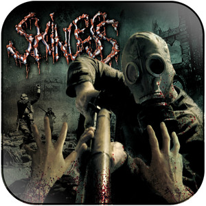 Skinless Trample The Weak Hurdle The Dead Album Cover Sticker Skinless Trample The Weak Hurdle The Dead Album Cover Sticker