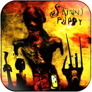 Skinny Puppy Brap Back And Forth Volume Three Album Cover Sticker