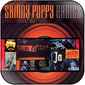 Skinny Puppy Rabies Album Cover Sticker
