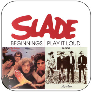 Slade Beginnings Play It Loud Album Cover Sticker Slade Beginnings Play It Loud Album Cover Sticker