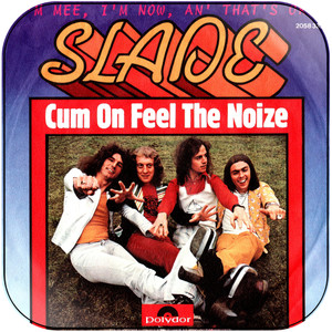 Slade Greatest Hits Feel The Noize Album Cover Sticker Slade Greatest Hits Feel The Noize Album Cover Sticker