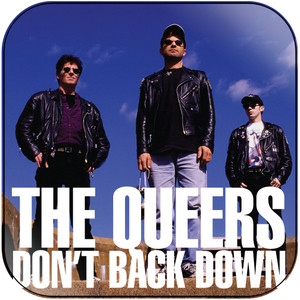 The Queers Dont Back Down Album Cover Sticker Album Cover Sticker