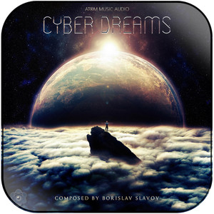 Borislav Slavov Cyber Dreams Album Cover Sticker Borislav Slavov Cyber Dreams Album Cover Sticker