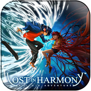 Borislav Slavov Lost In Harmony Kaitos Adventure Video Game Soundtrack Album Cover Sticker Borislav Slavov Lost In Harmony Kaitos Adventure Video Game Soundtrack Album Cover Sticker