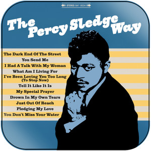Percy Sledge The Percy Sledge Way Album Cover Sticker Percy Sledge The Percy Sledge Way Album Cover Sticker