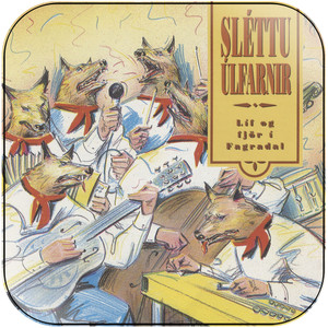 Slettuulfarnir Lf Og Fjr Fagradal Album Cover Sticker