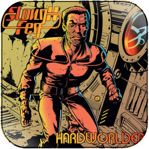 Slough Feg Hardworlder Album Cover Sticker Slough Feg Hardworlder Album Cover Sticker
