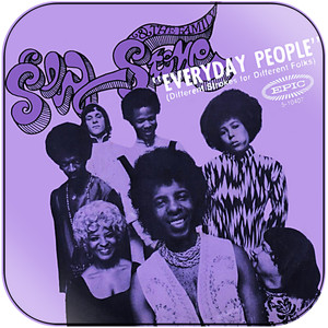 Sly and The Family Stone Everyday People Sing A Simple Song-2 Album Cover Sticker