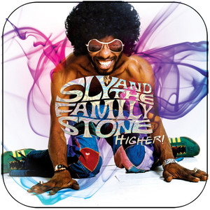 Sly and The Family Stone Higher Album Cover Sticker Sly and The Family Stone Higher Album Cover Sticker