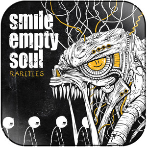 Smile Empty Soul Rarities Album Cover Sticker Smile Empty Soul Rarities Album Cover Sticker