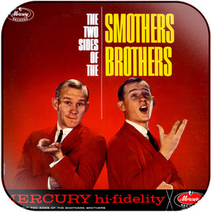 The Smothers Brothers The Two Sides Of The Smothers Brothers Album Cover Sticker
